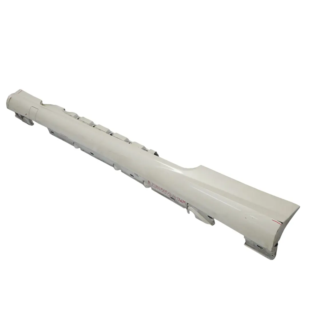 Mercedes W207 Side Skirt AMG Door Sill Cover Left N/S Diamond White Metallic 799 - SKU A2076981354-DWM - Part number A2076981354