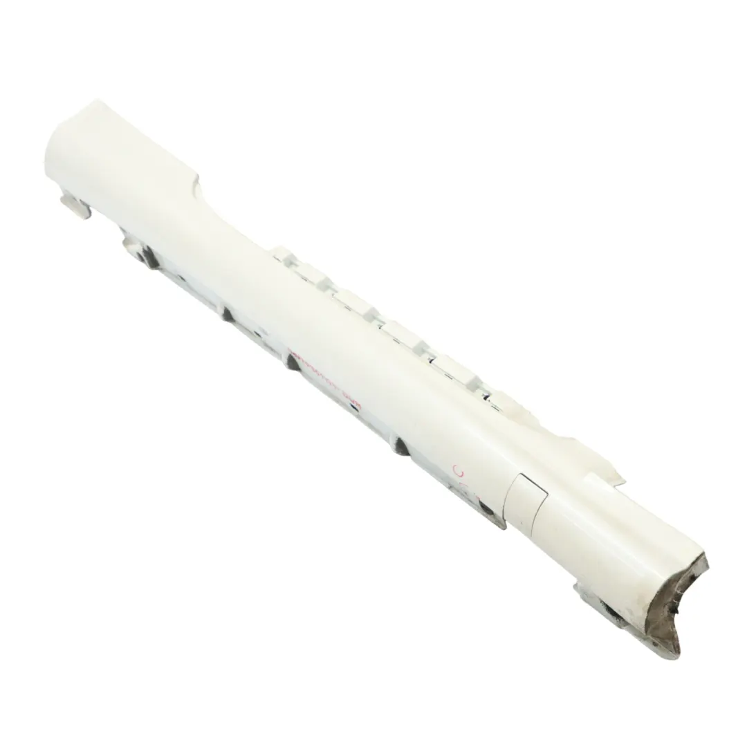 Mercedes W207 Side Skirt AMG Door Sill Cover Right O/S Diamond White - 799 - SKU A2076981454-DWM - Part number A2076981454
