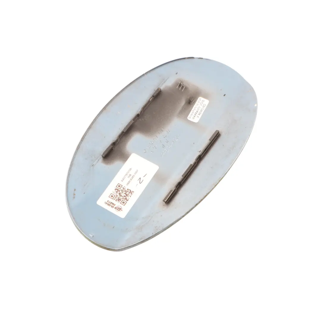 Mercedes W207 Fuel Filler Flap Cover Trim Indigolite Blue - 230 - SKU A2077570106-INB - Part number A2077570106