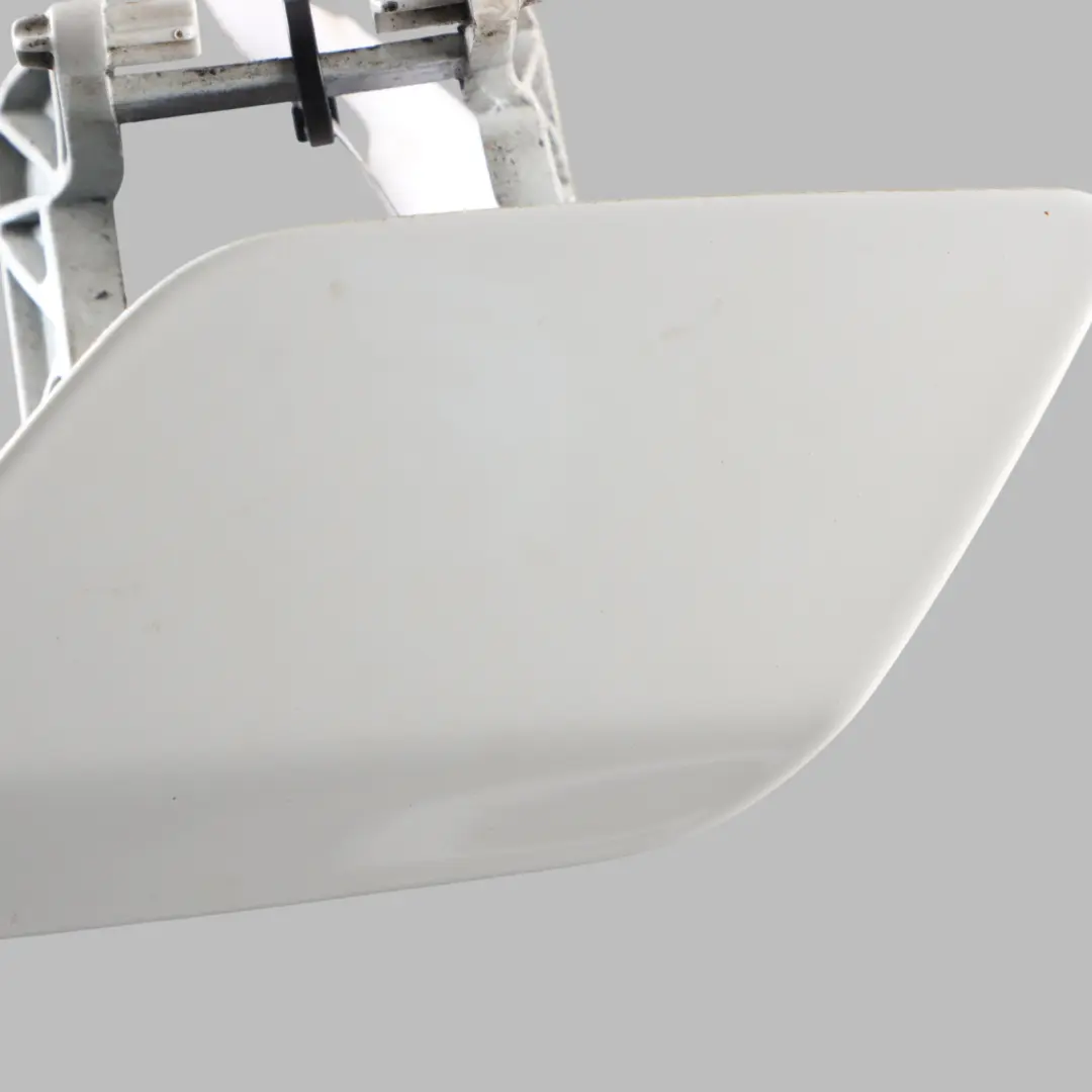 Front Bumper Towing Eye Flap Trim Cover Calcite White - 650 to Mercedes C207 with Part number A2078800105 Mercedes C207 Front Bumper Towing Eye Flap Trim Cover Calcite White - 650 - SKU A2078800105-CW - Part number A2078800105