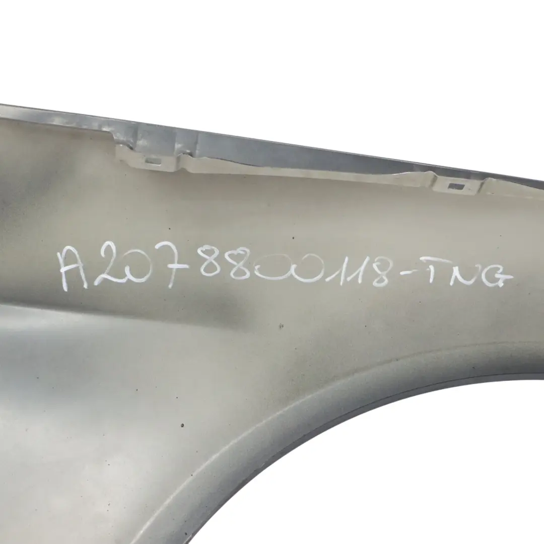 Mercedes W207 Wing Side Panel Front Left N/S Fender Tenorite Grey Metallic - 755 - SKU A2078800118-TNG - Part number A2078800118