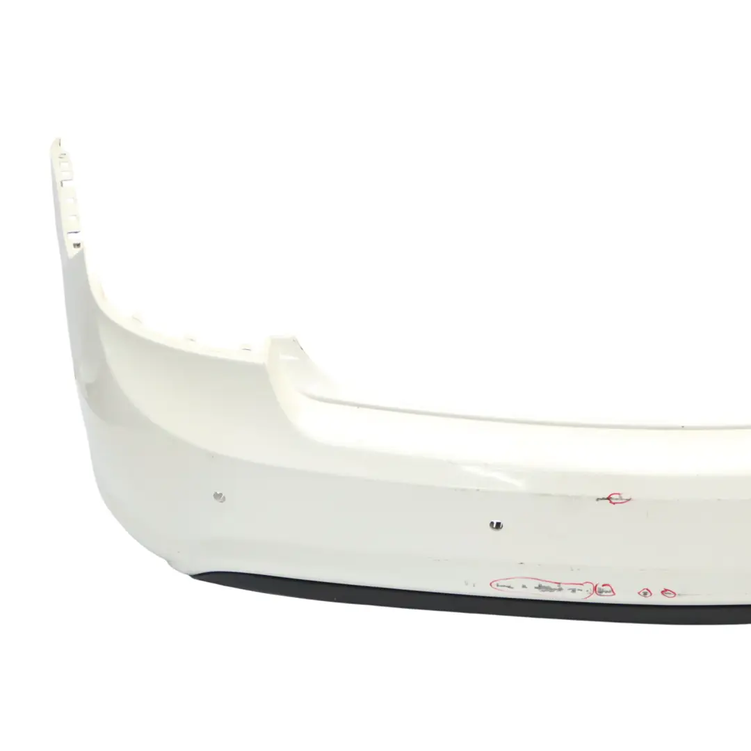 Mercedes W207 Tylny Zderzak port Diamond White Biały Metalik - 799 - SKU A2078803647-DWM3 - Numer Części A2078803647