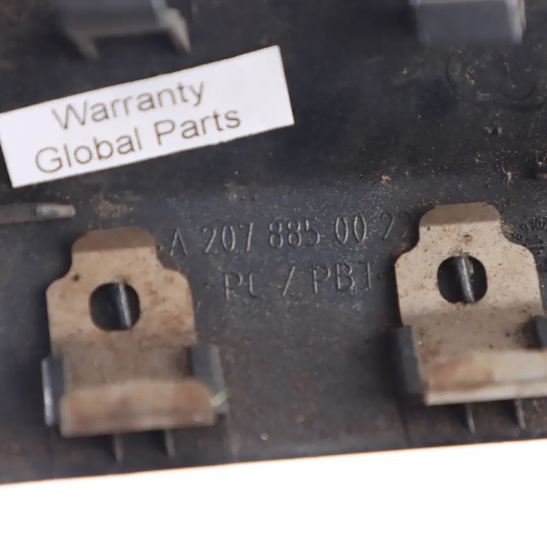 W207 Rear Bumper Tow Eye Hook Cover Cap Indigolite Blue 230 to Mercedes with Part number A2078850022 Mercedes W207 Rear Bumper Tow Eye Hook Cover Cap Indigolite Blue 230 - SKU A2078850022-INB - Part number A2078850022