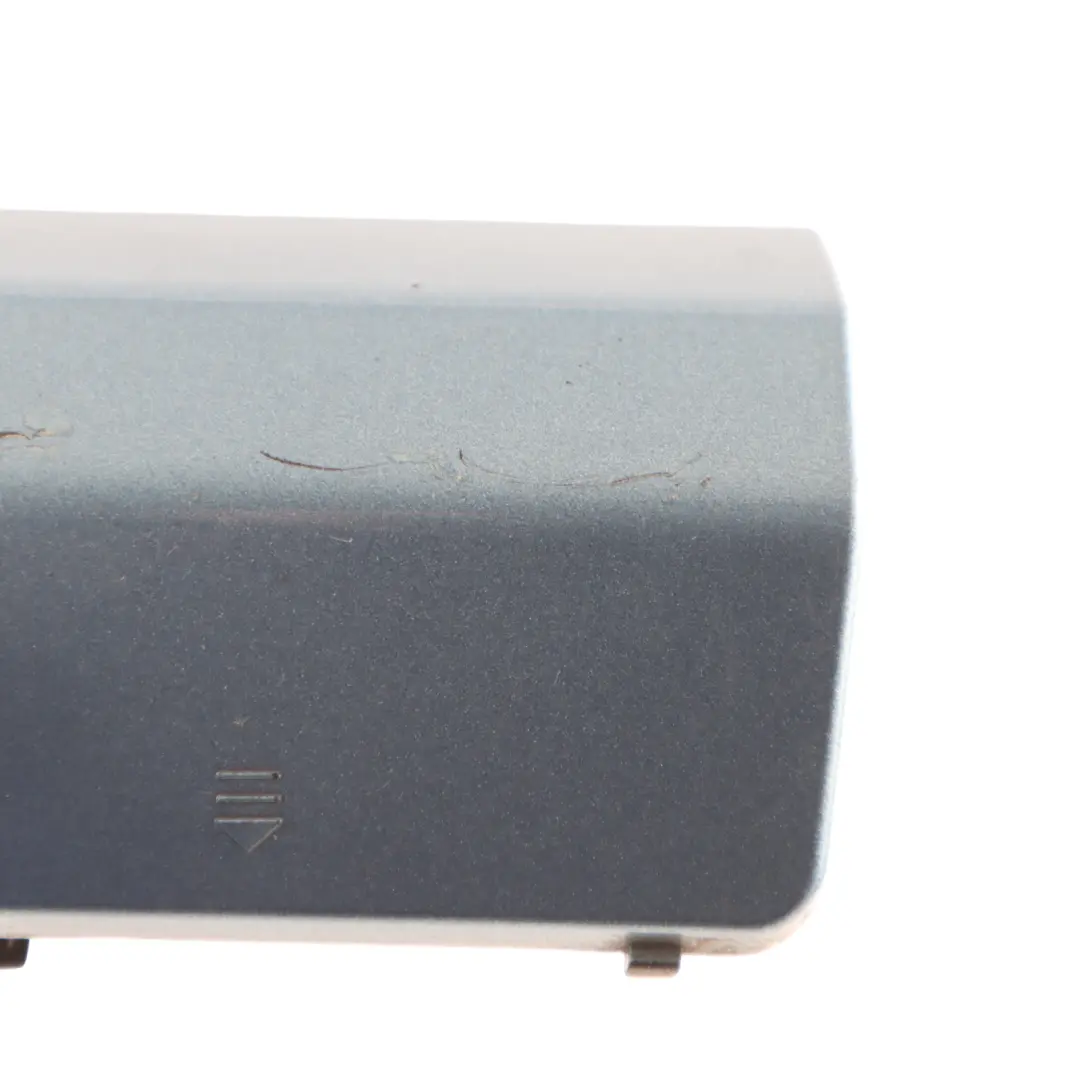 Mercedes W207 Rear Bumper Tow Eye Hook Cover Cap Indigolite Blue 230 - SKU A2078850022-INB - Part number A2078850022