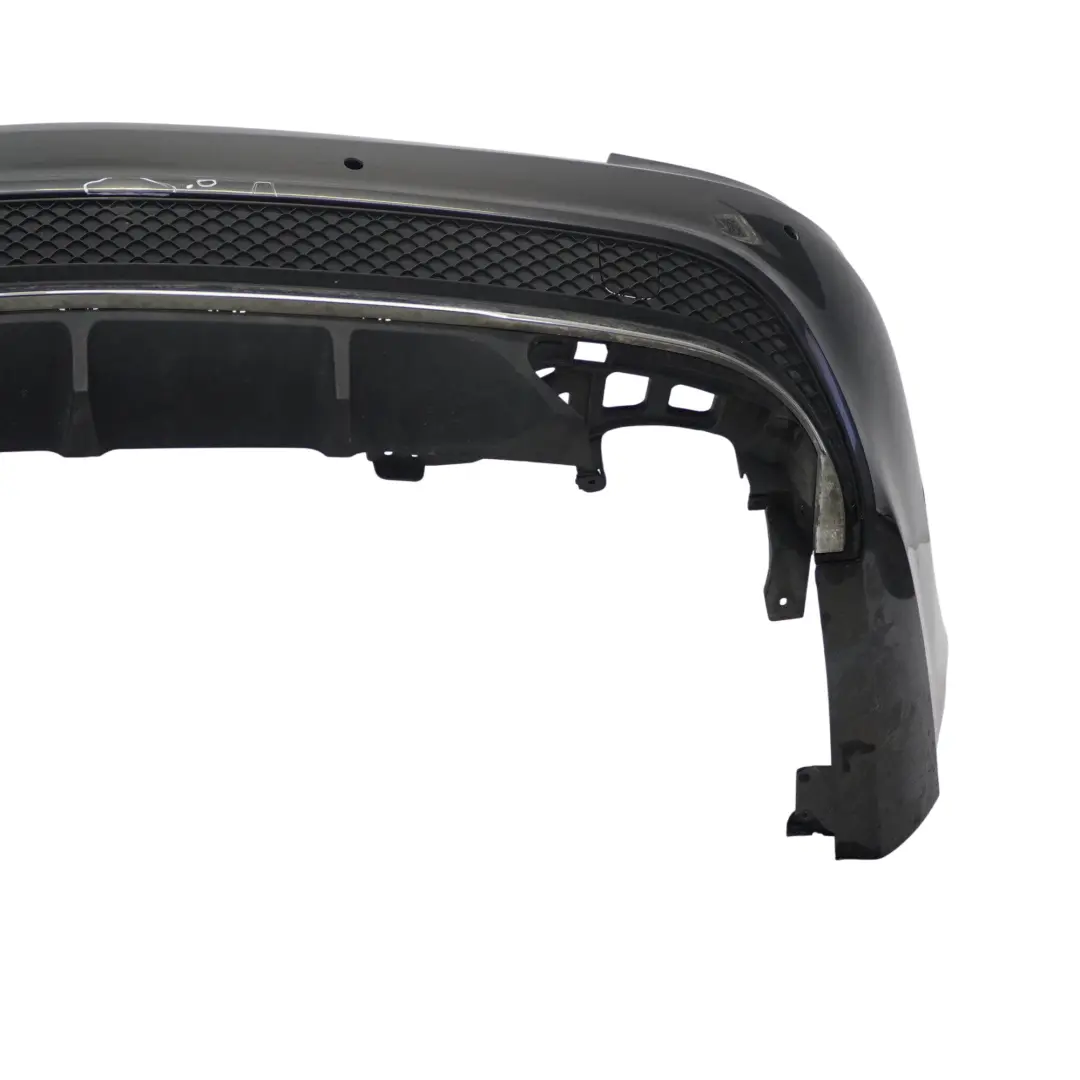 W207 Rear Bumper AMG Sport Tenorite Grey Metallic - 755 to Mercedes with Part number A2078858125 Mercedes W207 Rear Bumper AMG Sport Tenorite Grey Metallic - 755 - SKU A2078858125-TNG - Part number A2078858125
