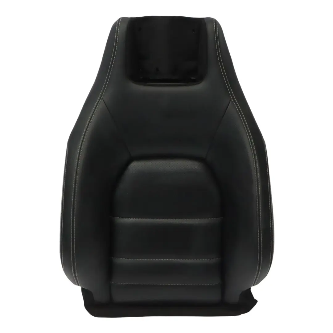 Mercedes C207 Sitzlehnenbezug Leder Schwarz Vorne Links - SKU A2079101547-2 - Teilenummer A2079101547