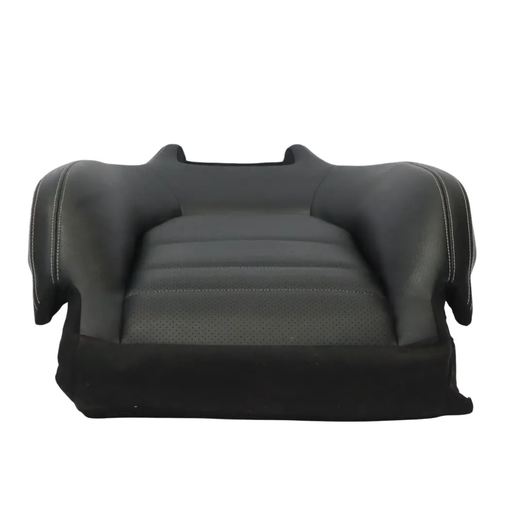 Mercedes C207 Seat Backrest Cover Leather Black Front Left N/S - SKU A2079101547-2 - Part number A2079101547