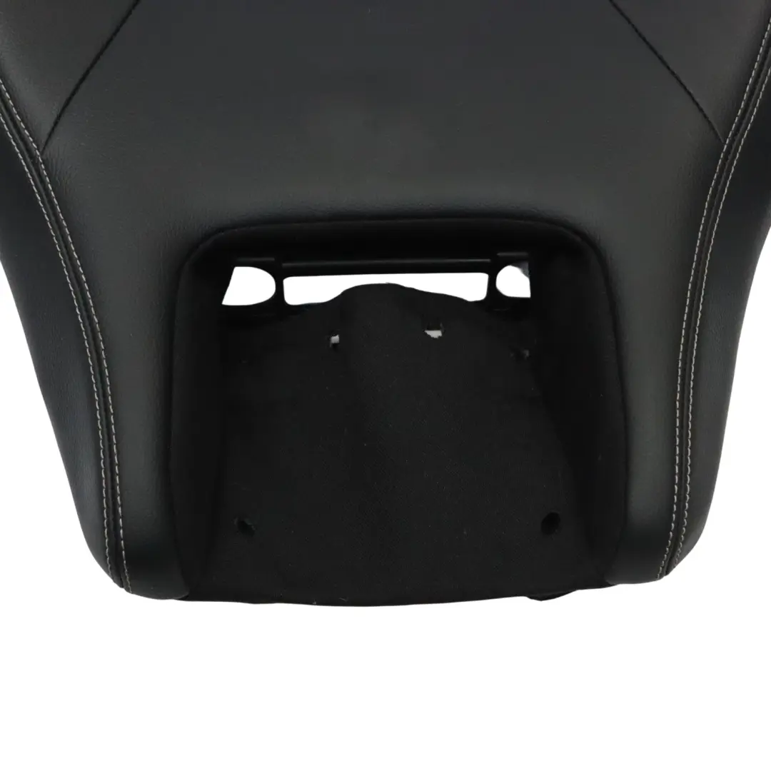 Mercedes C207 Seat Backrest Cover Leather Black Front Left N/S - SKU A2079101547-2 - Part number A2079101547