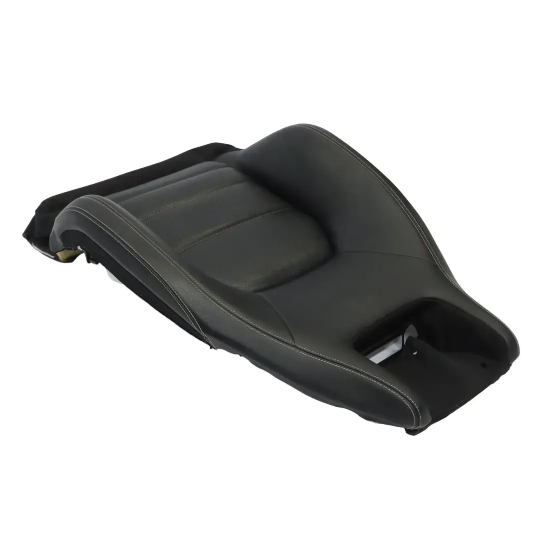Mercedes C207 Seat Backrest Cover Leather Black Front Left N/S - SKU A2079101547-2 - Part number A2079101547