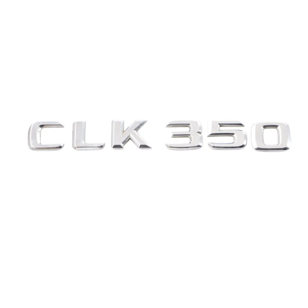 CLK350 Trunk Emblem Rear Adhered Boot Badge Lettering to Mercedes W204 with Part number A2098170715 Mercedes W204 CLK350 Trunk Emblem Rear Adhered Boot Badge Lettering - SKU A2098170715-1 - Part number A2098170715