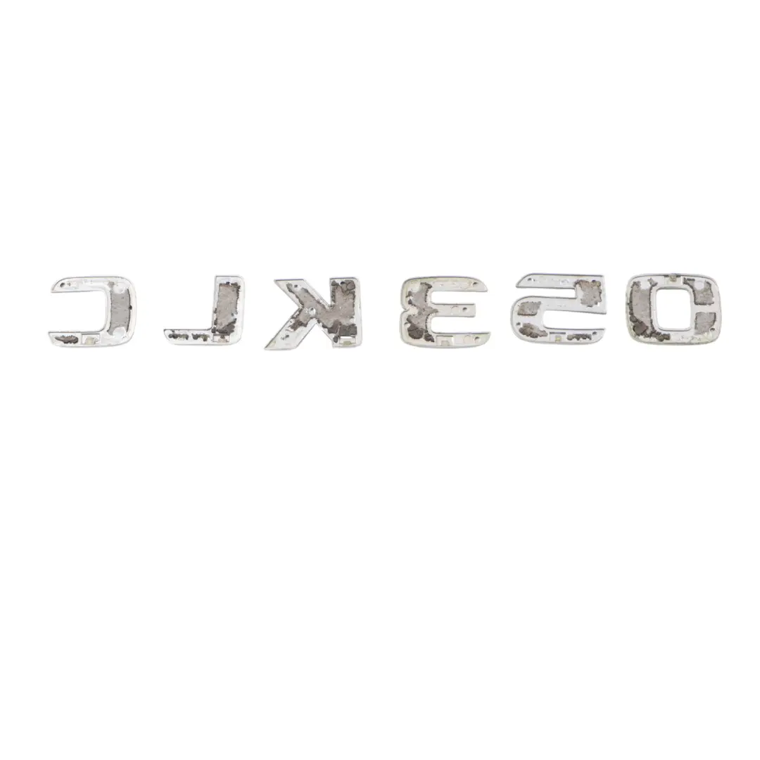 CLK350 Trunk Emblem Rear Adhered Boot Badge Lettering to Mercedes W204 with Part number A2098170715 Mercedes W204 CLK350 Trunk Emblem Rear Adhered Boot Badge Lettering - SKU A2098170715-1 - Part number A2098170715