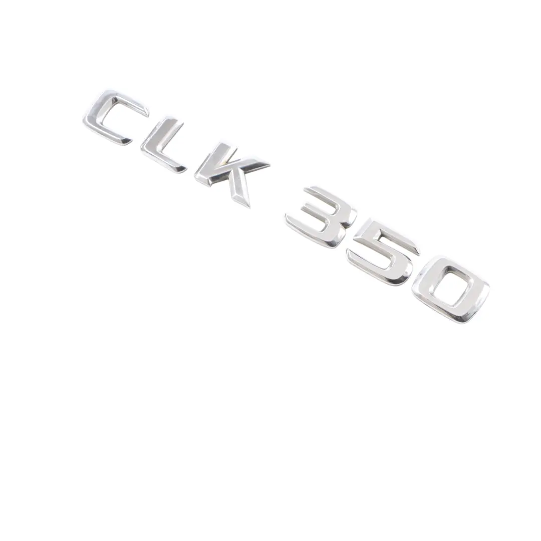 CLK350 Trunk Emblem Rear Adhered Boot Badge Lettering to Mercedes W204 with Part number A2098170715 Mercedes W204 CLK350 Trunk Emblem Rear Adhered Boot Badge Lettering - SKU A2098170715-1 - Part number A2098170715