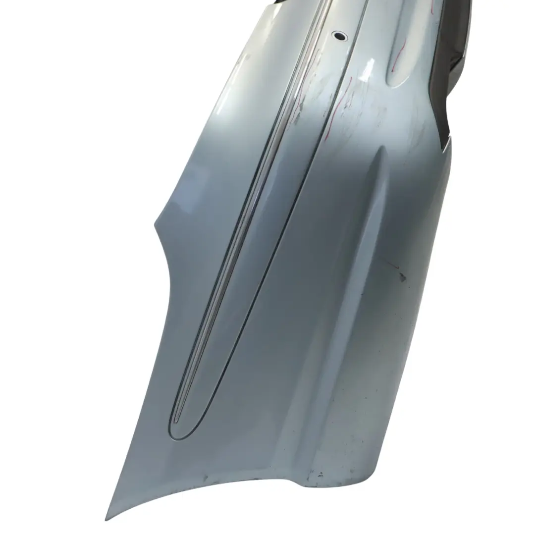 Bumper AMG Trim Panel Covering Tellurium Silver - 762 to Mercedes W209 Rear with Part number A2098851725 Mercedes W209 Rear Bumper AMG Trim Panel Covering Tellurium Silver - 762 - SKU A2098851725-TES - Part number A2098851725