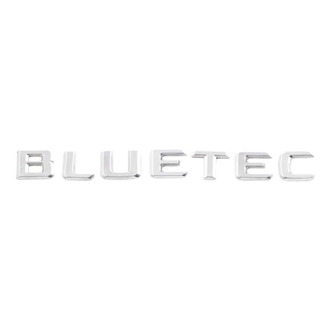 Boot Lid BLUETEC Badge Label Lettering to Mercedes X166 Rear Tailgate with Part number A2118170715 Mercedes X166 Rear Tailgate Boot Lid BLUETEC Badge Label Lettering - SKU A2118170715 - Part number A2118170715