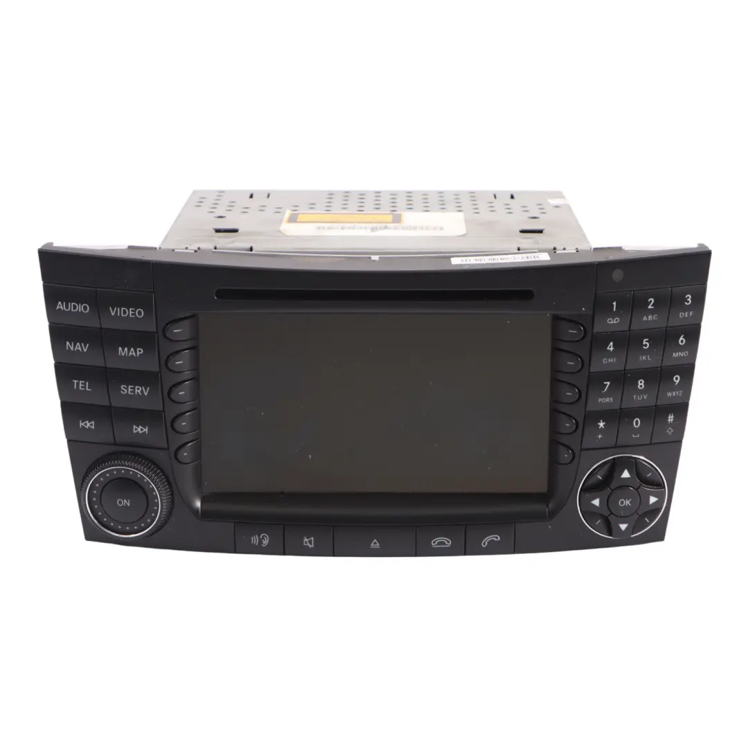 Display Screen Radio Multimedia Navigation Sat Unit Mercedes C219 - SKU A2118204197 - Part number A2118204197