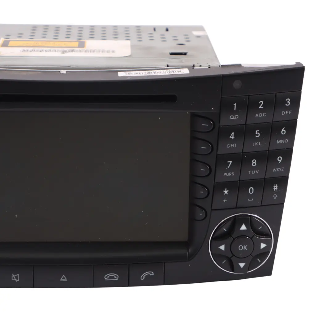 Display Screen Radio Multimedia Navigation Sat Unit Mercedes C219 - SKU A2118204197 - Part number A2118204197