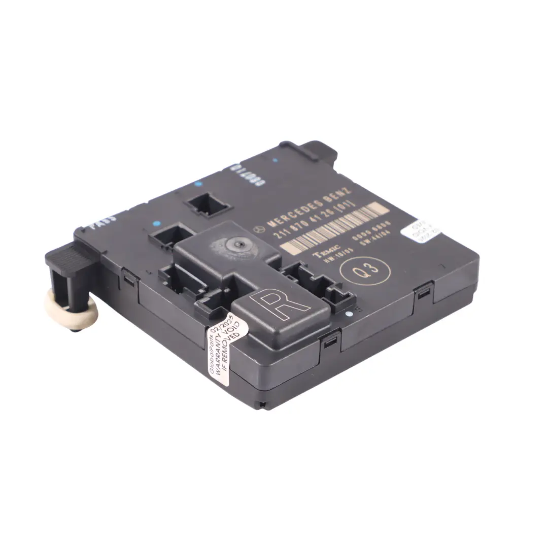 Módulo control puerta trasera derecha para Mercedes W221 con número de pieza A2118704126 Mercedes W221 Módulo control puerta trasera derecha - SKU A2118704126 - Número de pieza A2118704126