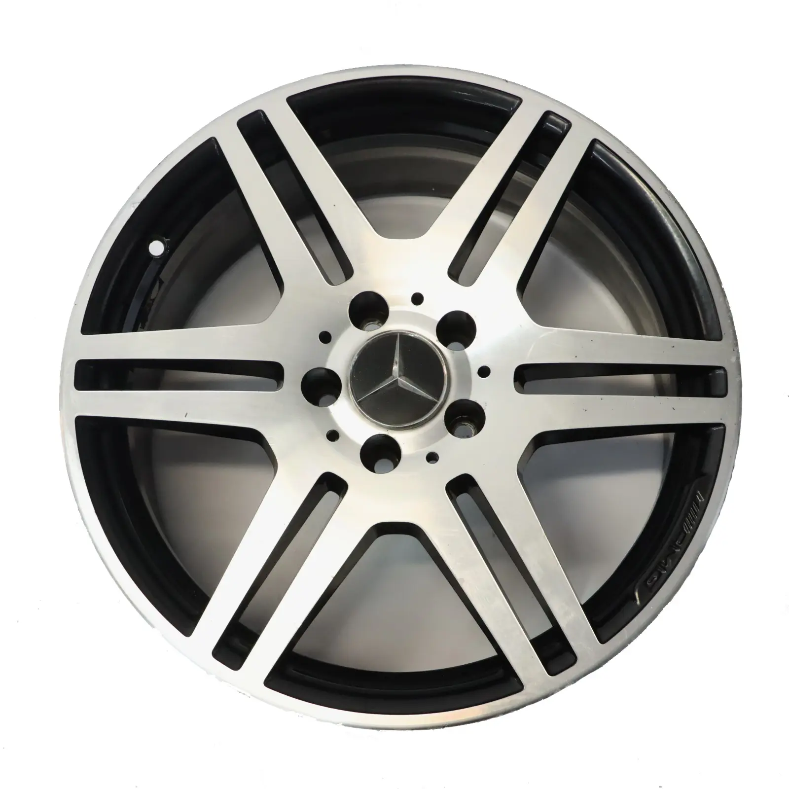 Mercedes W212 Asse Posteriore Argento Cerchio In Lega 18" ET:48 8,5J A2124012302