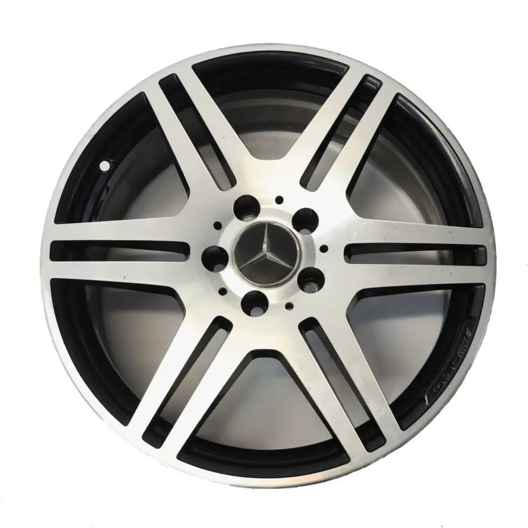 Mercedes W212 Essieu Arrière Jante Alliage Argent 18" ET:48 8,5J - SKU A2124012302-2 - Numéro de pièce A2124012302