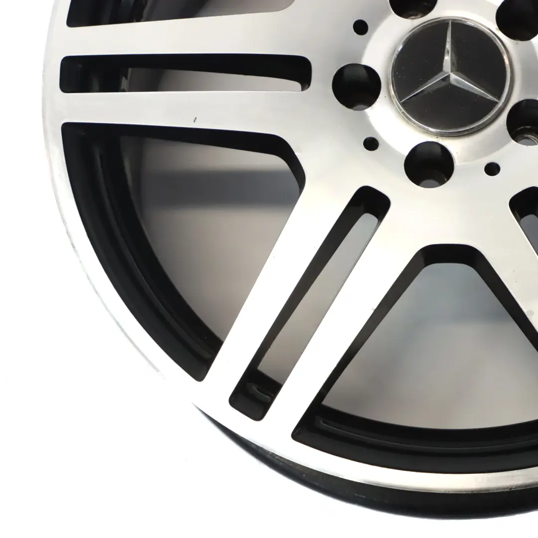 Mercedes W212 Eje Trasero Llanta Aleación Plata 18" ET:48 8,5J - SKU A2124012302-2 - Número de pieza A2124012302