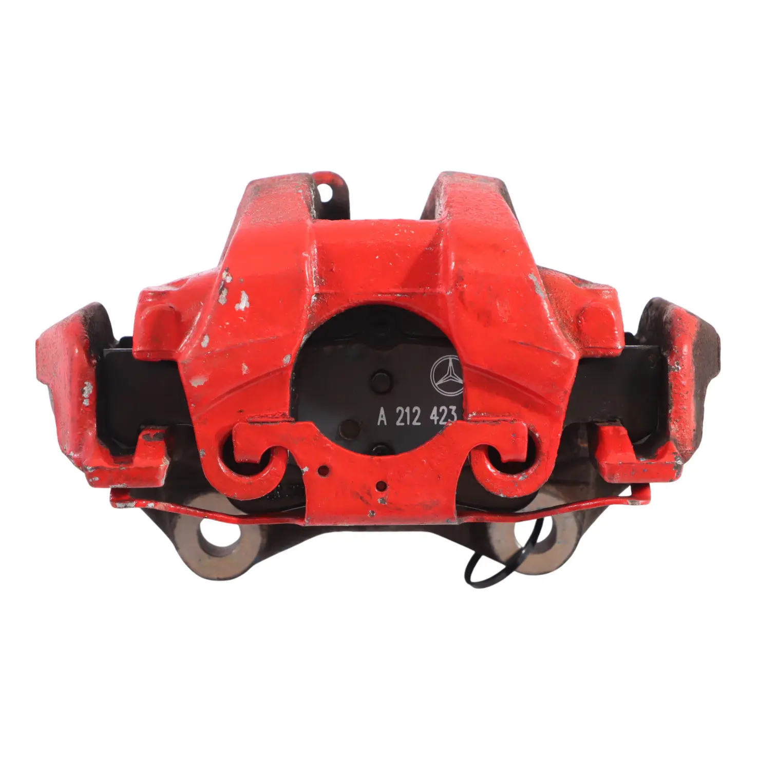 Mercedes W212 Brake Caliper Rear Left N/S Wheel Brake Red A2124230281