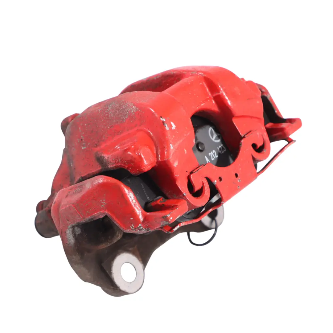 Mercedes W212 Brake Caliper Rear Left N/S Wheel Brake Red - SKU A2124230281-1 - Part number A2124230281