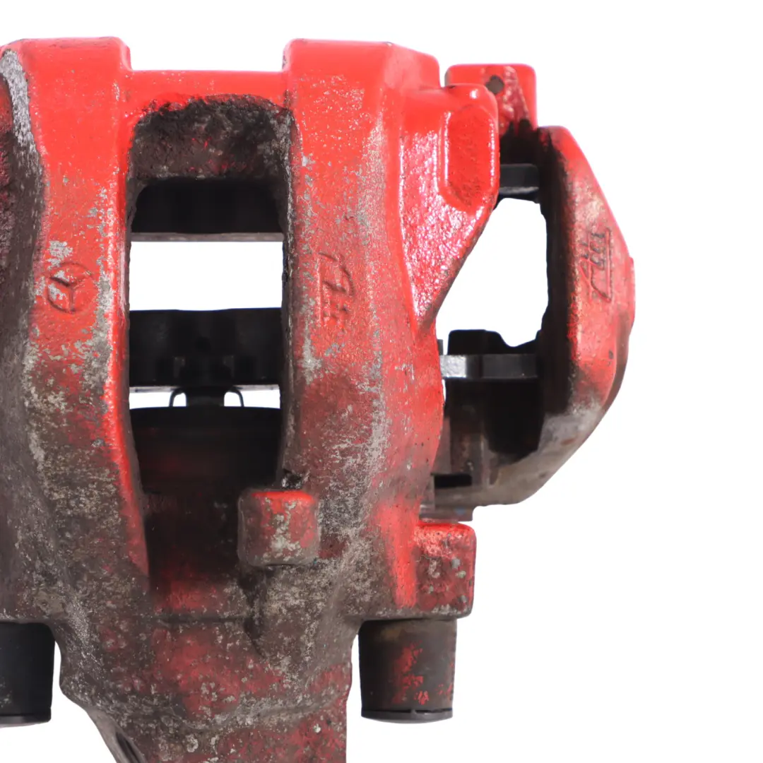 Pinza De Freno Trasero Izquierdo Rueda De Freno Rojo para Mercedes W212 con número de pieza A2124230281 Mercedes W212 Pinza De Freno Trasero Izquierdo Rueda De Freno Rojo - SKU A2124230281-1 - Número de pieza A2124230281