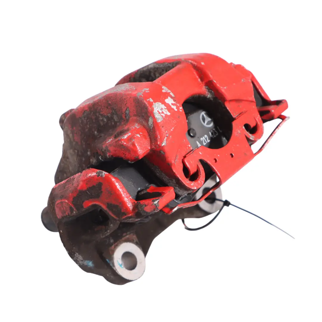 Mercedes W212 Pinza Freno Posteriore Destra Ruota Freno Rosso - SKU A2124230381-1 - Numero di parte A2124230381