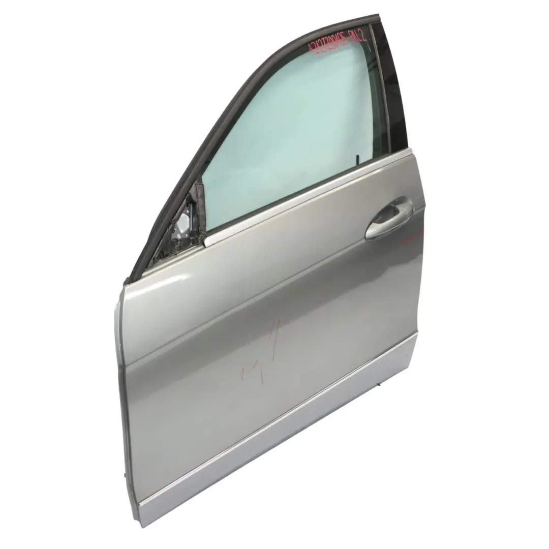 Mercedes W212 Door Front Left N/S Cover Panel Palladium Silver Metallic - 792 - SKU A2127200105-PAL2 - Part number A2127200105