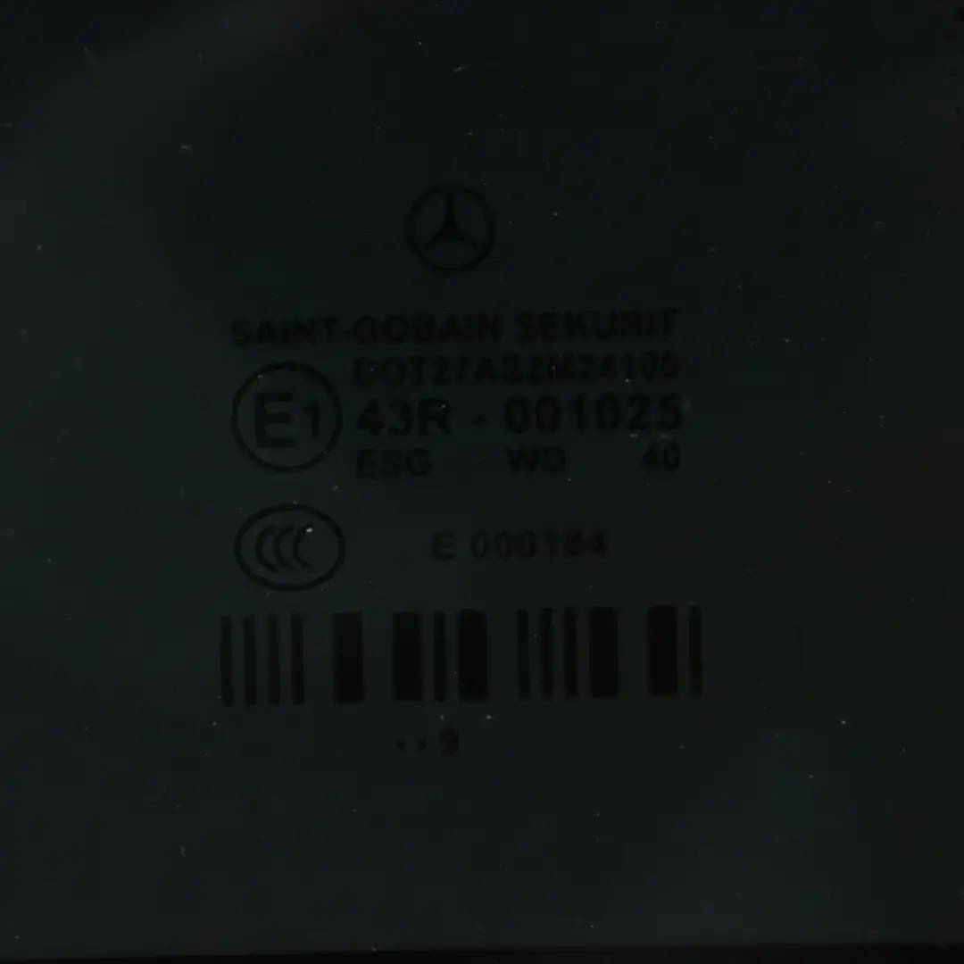 Mercedes W212 Saloon Door Rear Right O/S Shell Palladium Silver Metallic - 792 - SKU A2127300205-PAL1 - Part number A2127300205