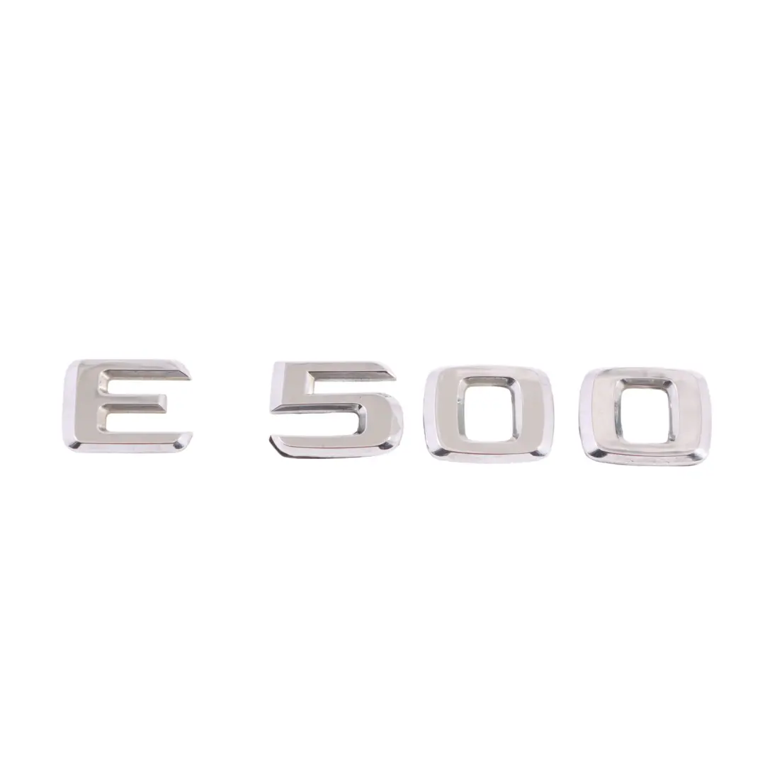 Mercedes W212 Emblem Lettering Rear E500 Trunk Tailgate Adhered - SKU A2128176615-1 - Part number A2128176615