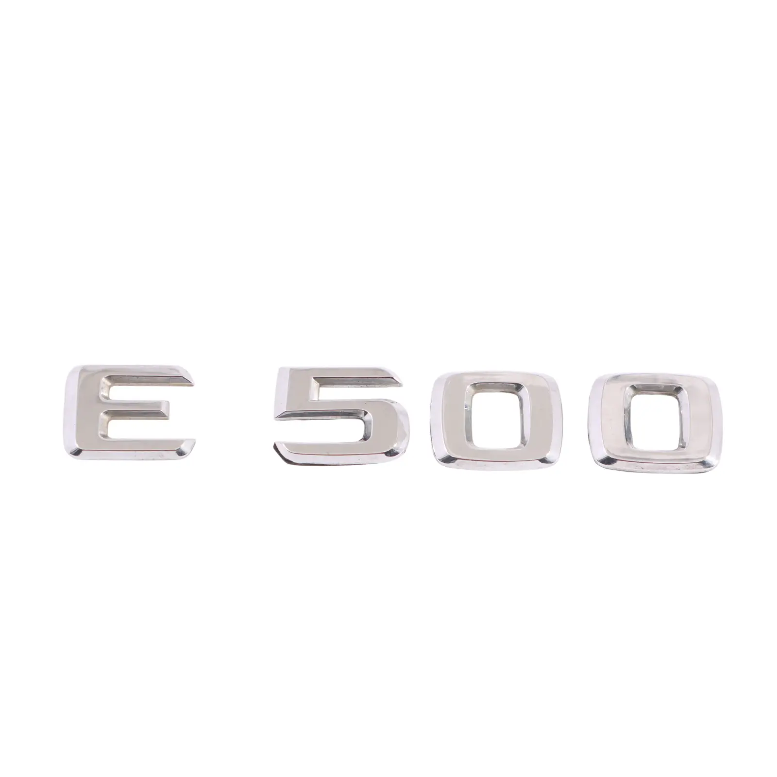 Mercedes W212 Emblem Lettering Rear E500 Trunk Tailgate Adhered A2128176615