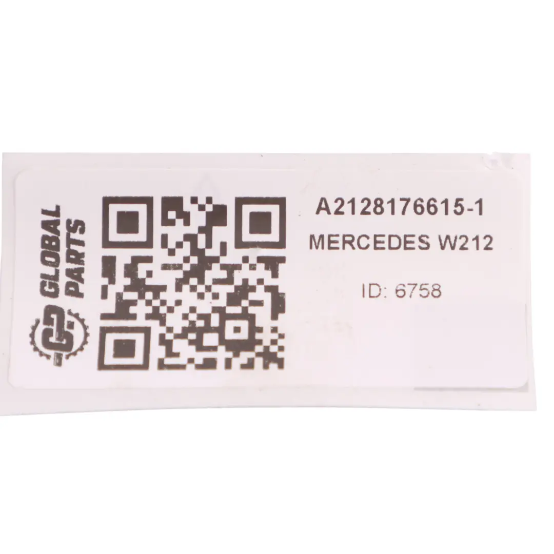 Mercedes W212 Emblem Lettering Rear E500 Trunk Tailgate Adhered - SKU A2128176615-1 - Part number A2128176615