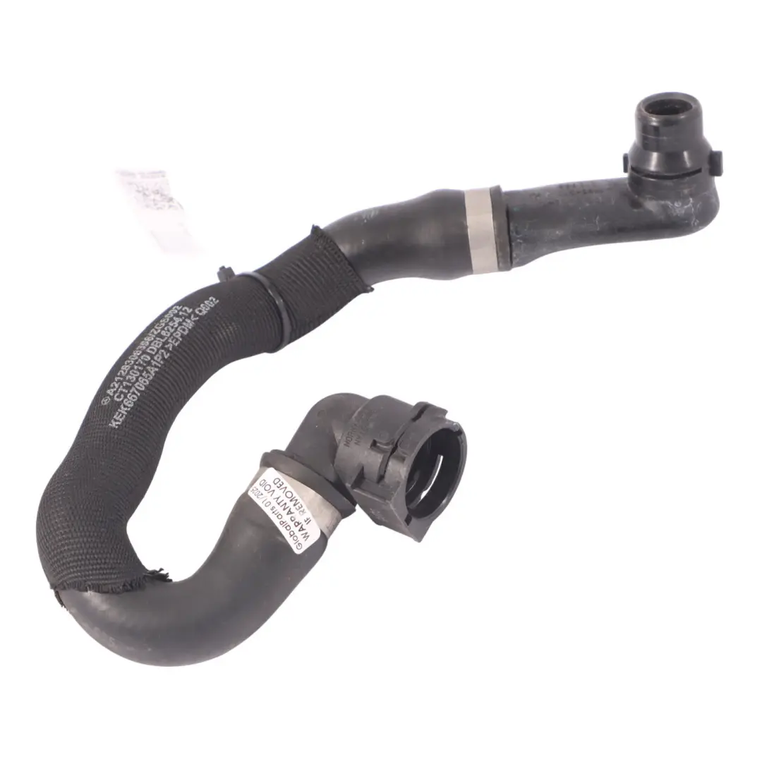 Mercedes W212 C218 C207 Hose Heater Return Water Pipe Coolant Line - SKU A2128306396 - Part number A2128306396