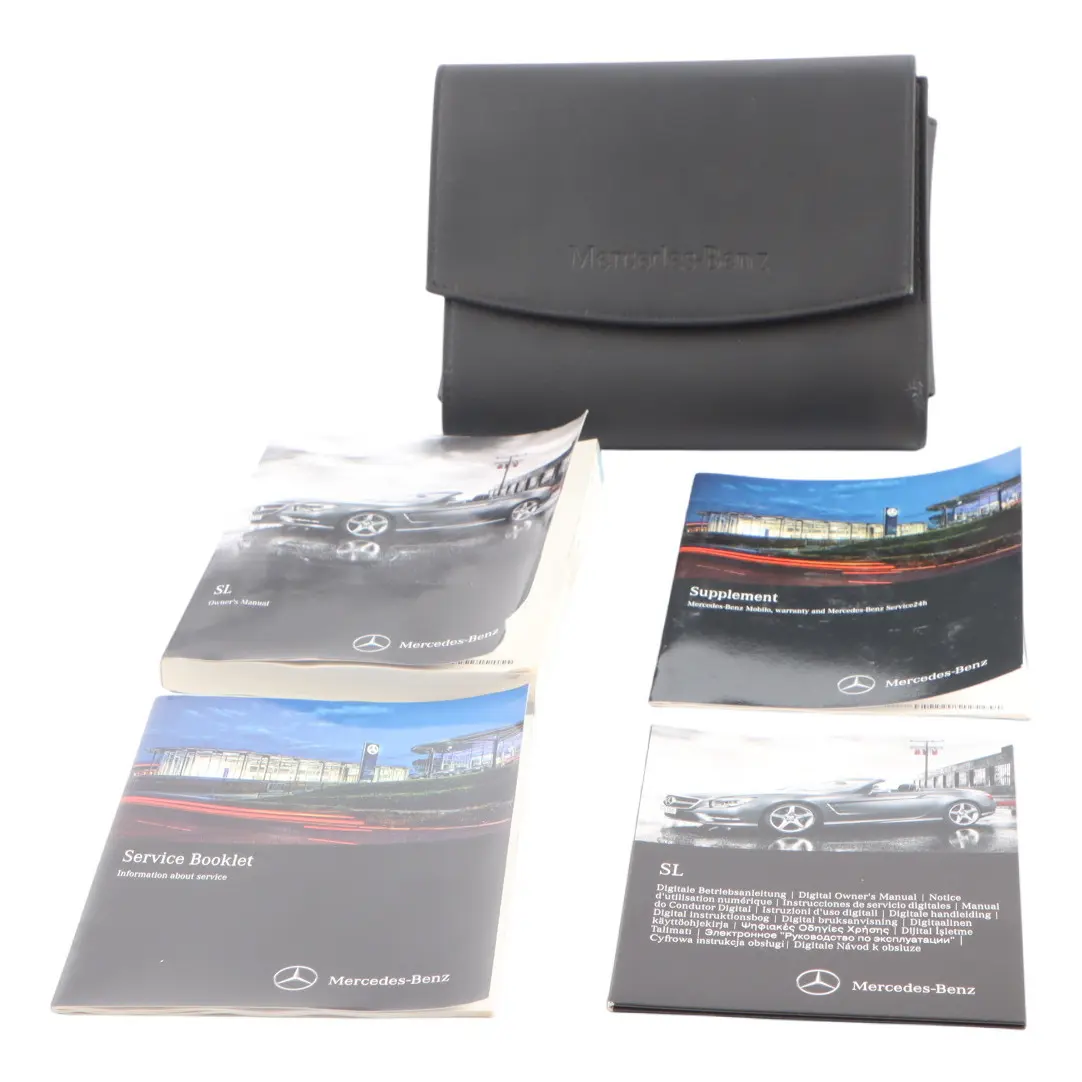 Mercedes W213 Owners Manual Service Handbook Booklet Wallet Case A2135849001