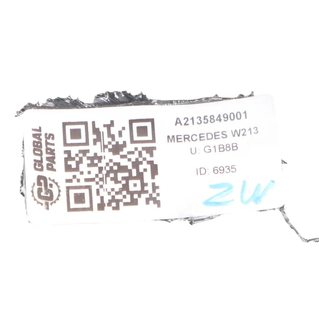Mercedes W213 Owners Manual Service Handbook Booklet Wallet Case - SKU A2135849001 - Part number A2135841402