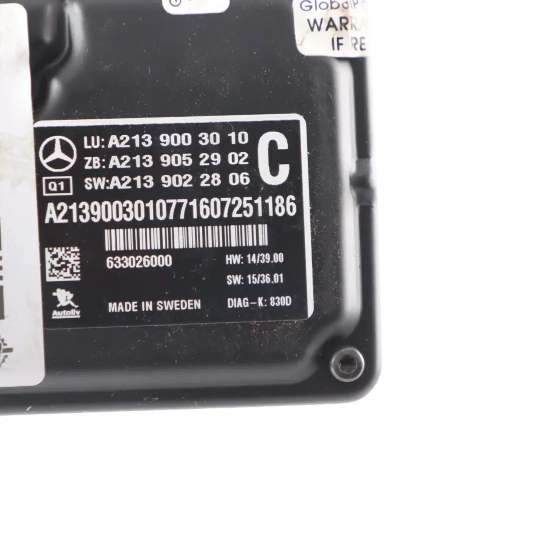 Front Windscreen Windshield Lane Assist Camera Unit to Mercedes W213 with Part number A2139003010 Mercedes W213 Front Windscreen Windshield Lane Assist Camera Unit - SKU A2139003010 - Part number A2139003010