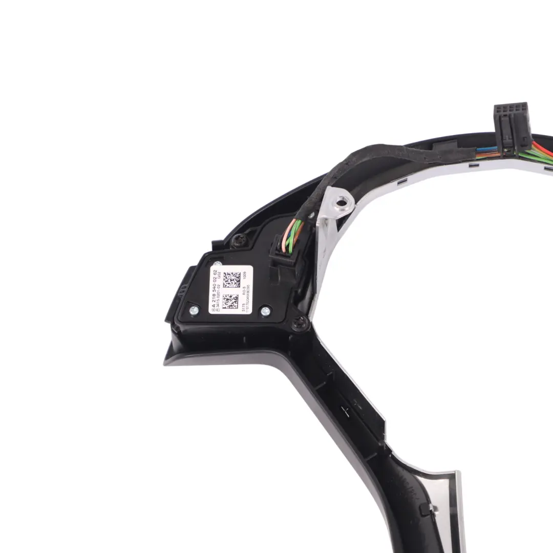 Mercedes W176 Panneau recouvrement garniture volant multifonction - SKU A2184602018 - Numéro de pièce A2184602018