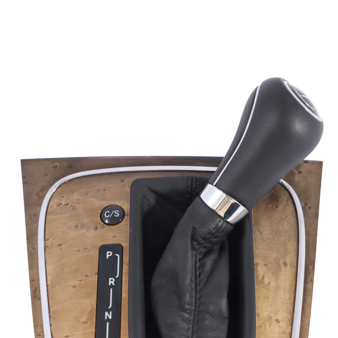 W219 Pommeau Levier Vitesse Cuir Boîte Automatique pour Mercedes CLS à propos du numéro de pièce A2192670110 Mercedes CLS W219 Pommeau Levier Vitesse Cuir Boîte Automatique - SKU A2192670110-2 - Numéro de pièce A2192670110