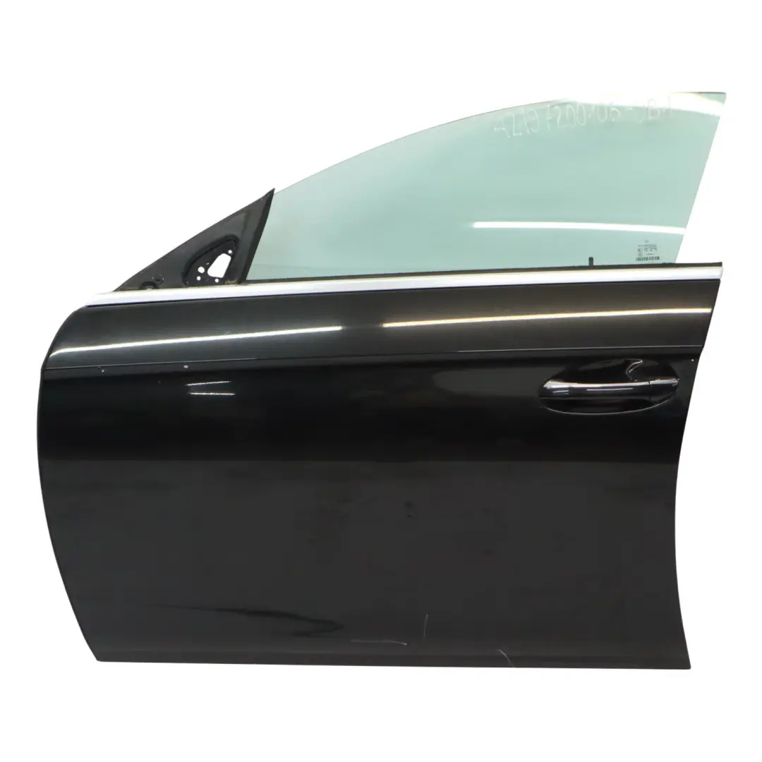 W219 CLS Door Front Left N/S Obsidian Black Metallic - 197 to Mercedes with Part number A2197200105 Mercedes W219 CLS Door Front Left N/S Obsidian Black Metallic - 197 - SKU A2197200105-OB1 - Part number A2197200105
