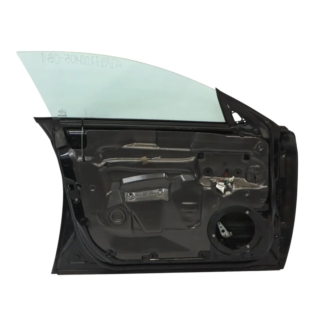 Mercedes W219 CLS Door Front Left N/S Obsidian Black Metallic - 197 - SKU A2197200105-OB1 - Part number A2197200105