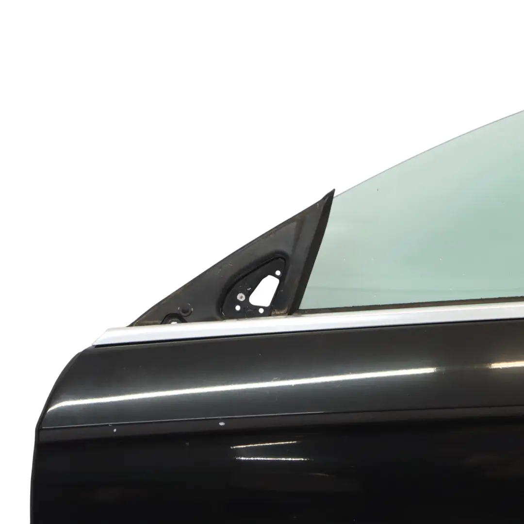 Mercedes W219 CLS Door Front Left N/S Obsidian Black Metallic - 197 - SKU A2197200105-OB1 - Part number A2197200105