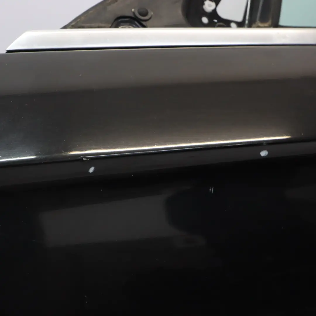 Mercedes W219 CLS Door Front Left N/S Obsidian Black Metallic - 197 - SKU A2197200105-OB1 - Part number A2197200105