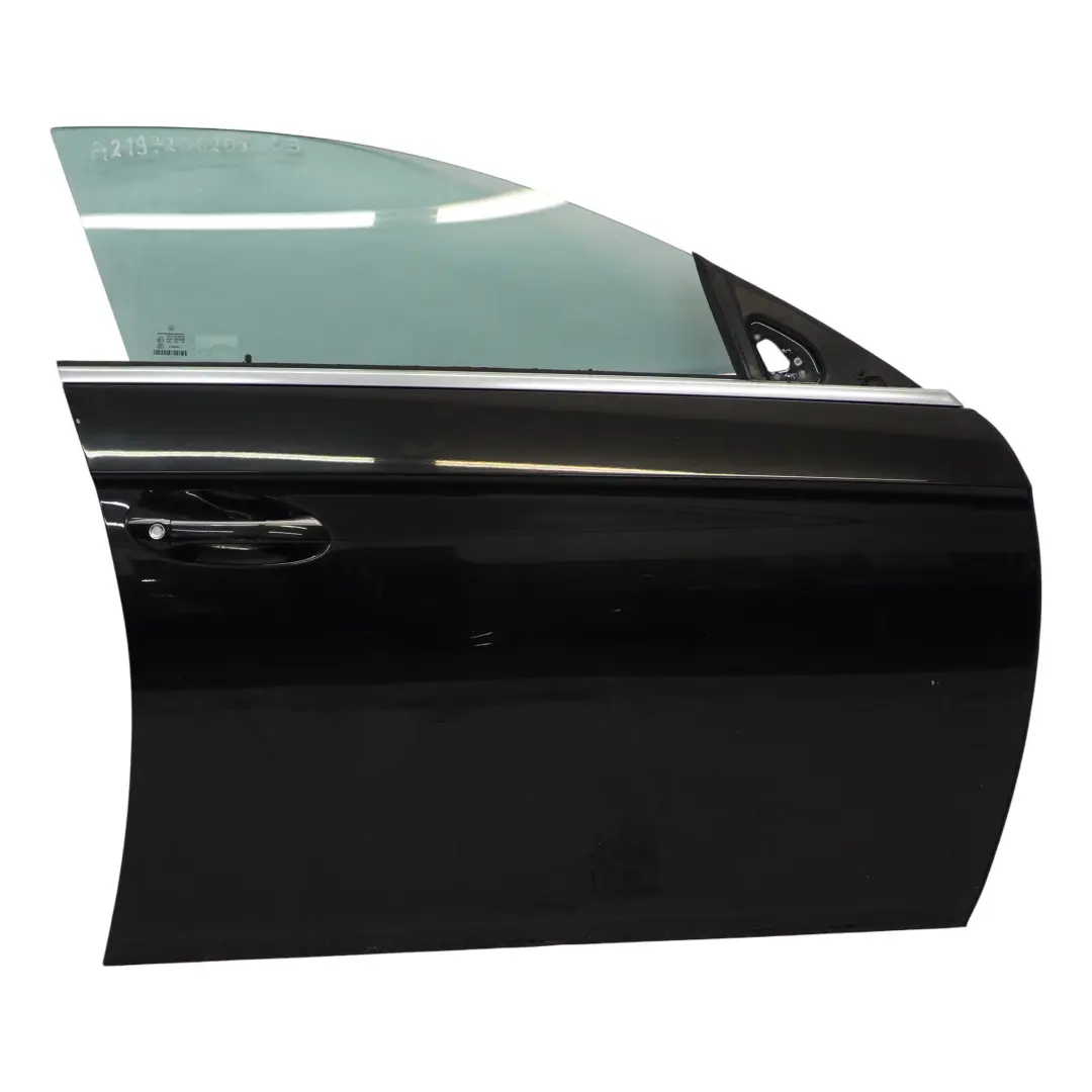 Mercedes W219 CLS Porte Avant Droite Noir Obsidien Métallisé - 197 - SKU A2197200205-OB - Numéro de pièce A2197200205