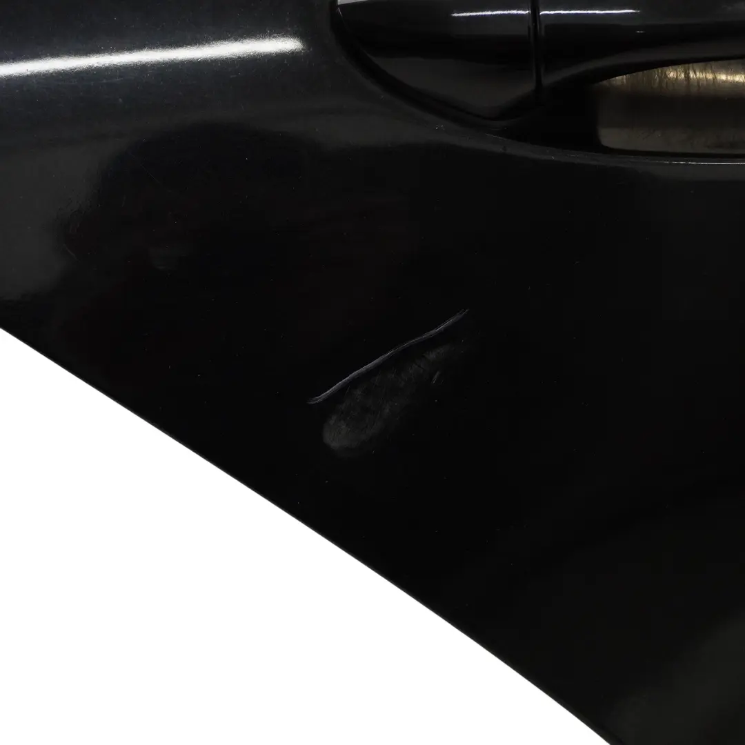 Mercedes W219 CLS Door Rear Right O/S Obsidian Black Metallic - 197 - SKU A2197300205-OB2 - Part number A2197300205