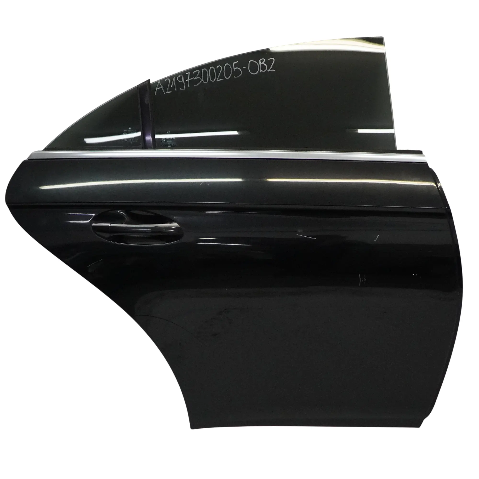 Mercedes W219 CLS Porta Posteriore Destra Obsidian Nero Metallic - 197