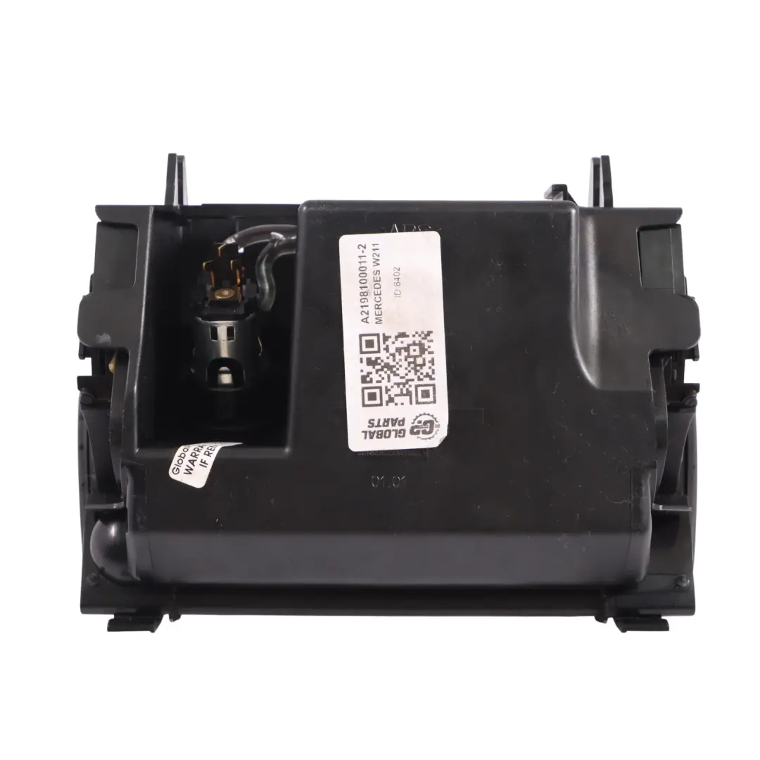  Posacenere Console Mercedes W211 W219 Cenere Anteriore Legno - SKU A2198100011-2 - Numero di parte A2198100011
