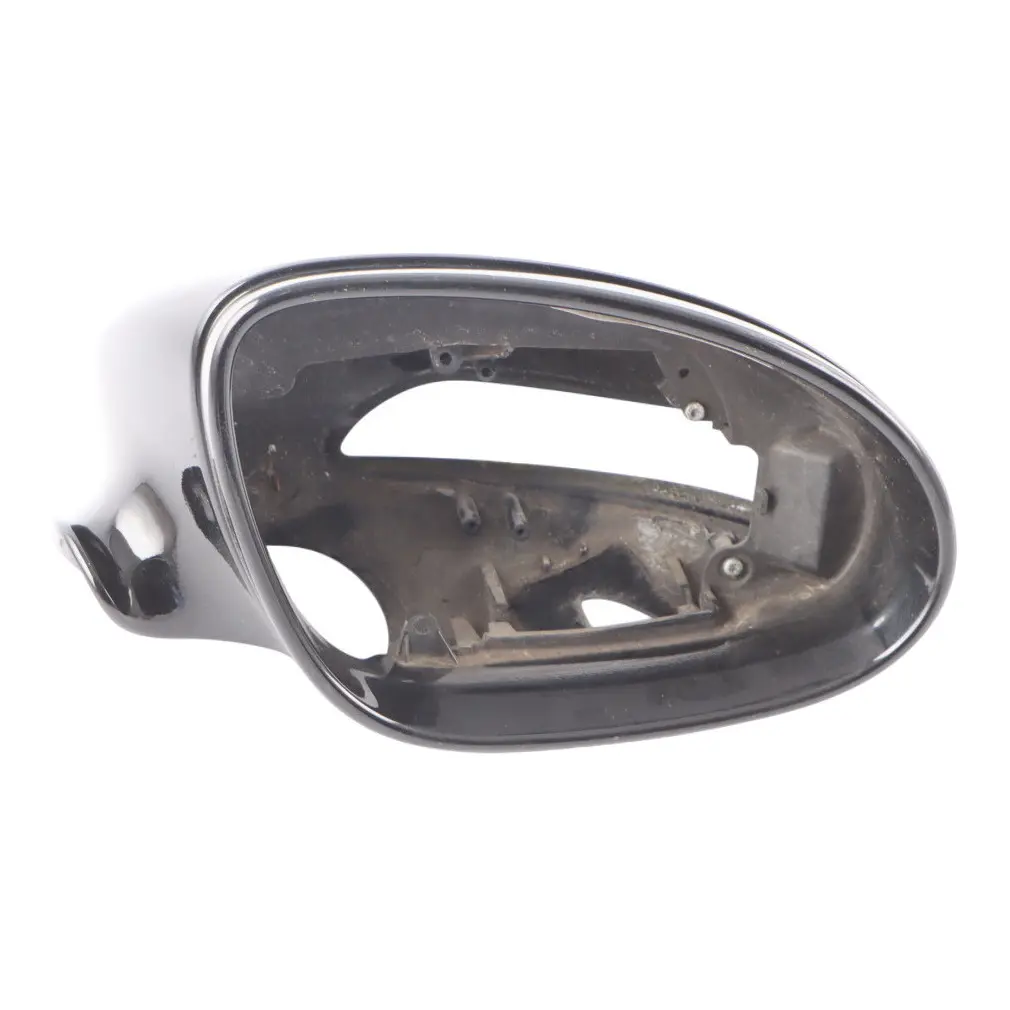 Wing Mirror Right O/S Cover Cap Schwarz Black - 040 to Mercedes W221 with Part number A2198100264 Mercedes W221 Wing Mirror Right O/S Cover Cap Schwarz Black - 040 - SKU A2198100264-BLA - Part number A2198100264