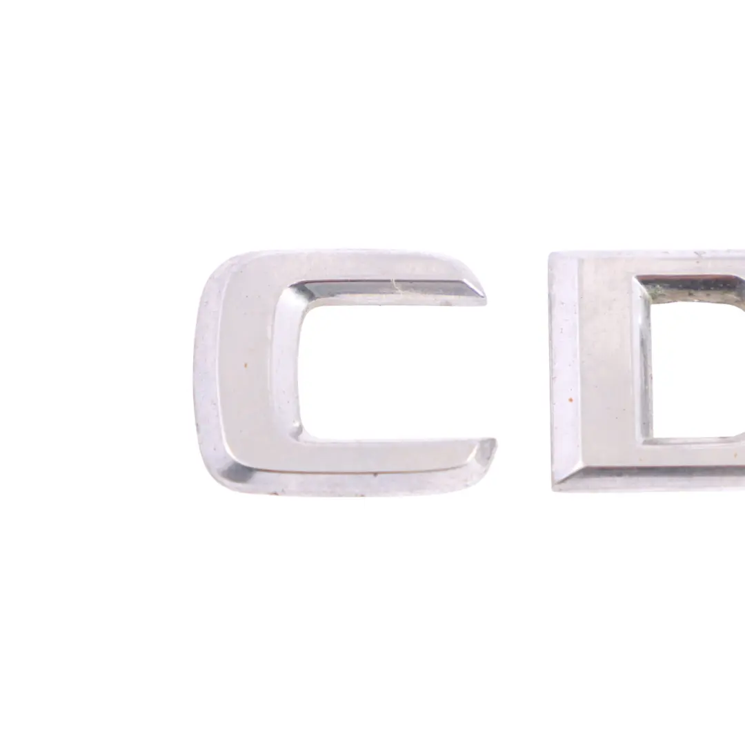 Heck Koffer Raum Heck Klappe CDI Emblem Schriftzug für Mercedes C219 mit Teilenummer A2198170815 Mercedes C219 Heck Koffer Raum Heck Klappe CDI Emblem Schriftzug - SKU A2198170815 - Teilenummer A2198170815