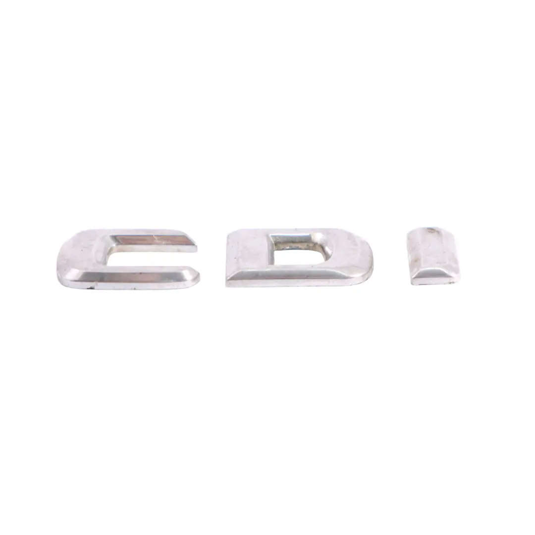 Mercedes C219 Rear Boot Trunk Tailgate CDI Emblem Lettering - SKU A2198170815 - Part number A2198170815